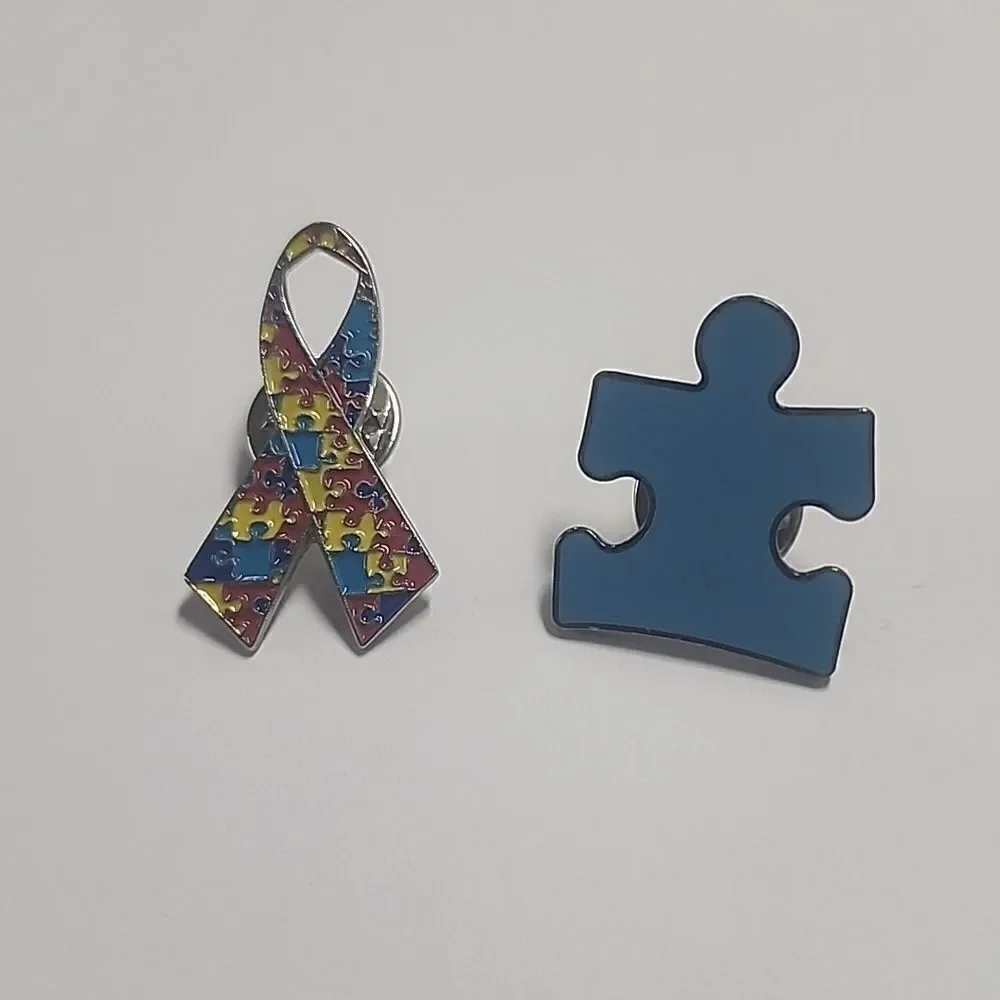 Autism Awareness Pin Brooch Puzzle Piece